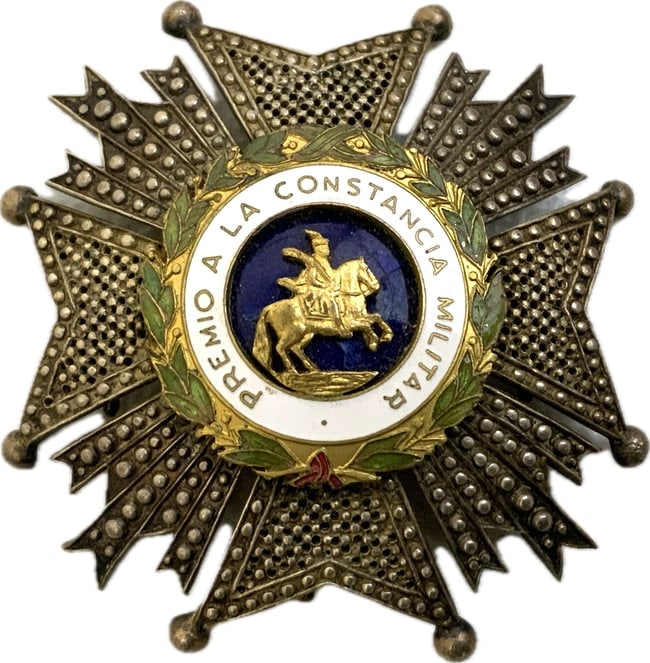 SPAIN SPANISH ORDER OF St. HERMEGILDO BREAST STAR: SPAIN SPANISH ORDER OF St. HERMEGILDO BREAST STAR. VERY NICE AND CLEAN.