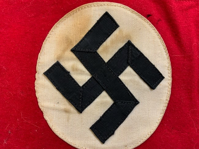 GERMANY THIRD REICH N.S.D.A.P. ARMBAND - 2