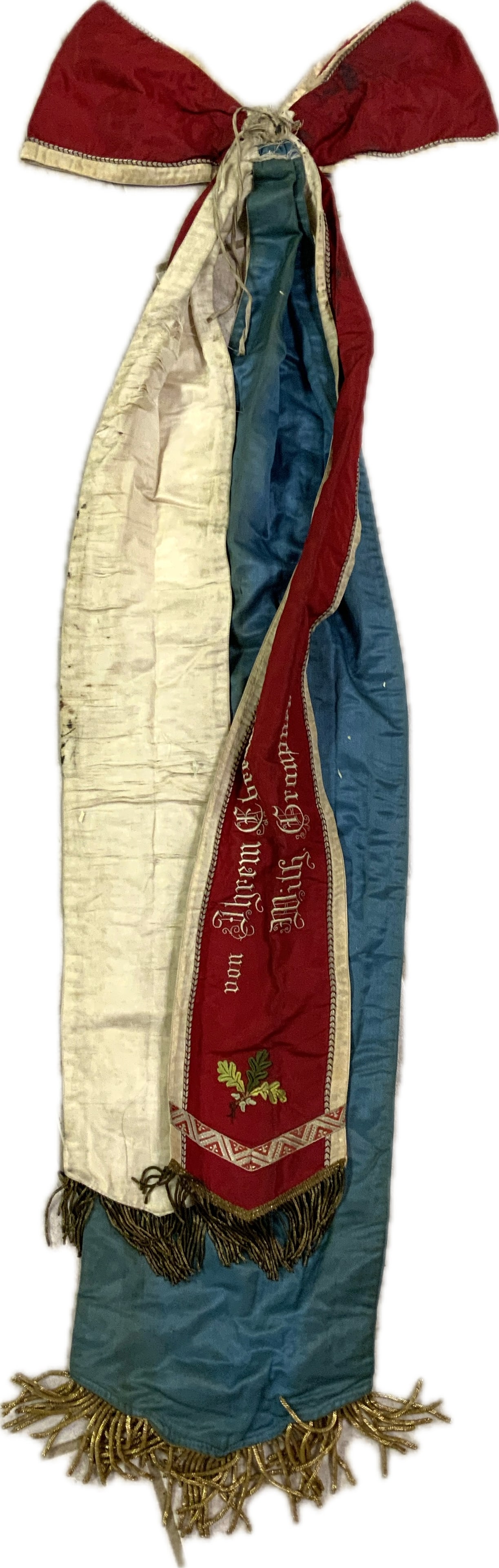 IMPERIAL GERMAN FLAG STANDARD SASH - 2