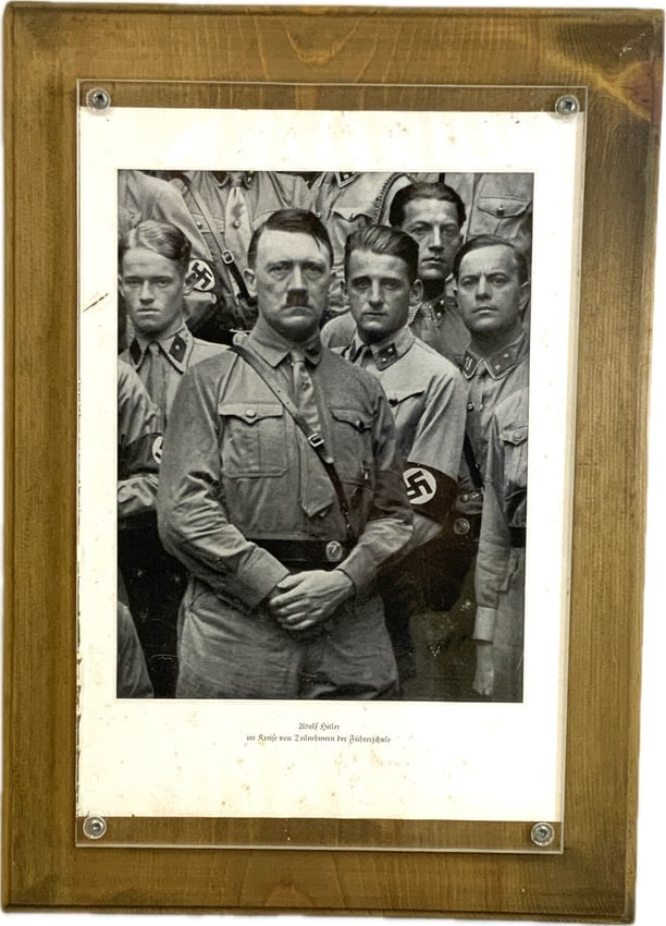 ADOLF HITLER FRAMED PICTURE (1 of 3)