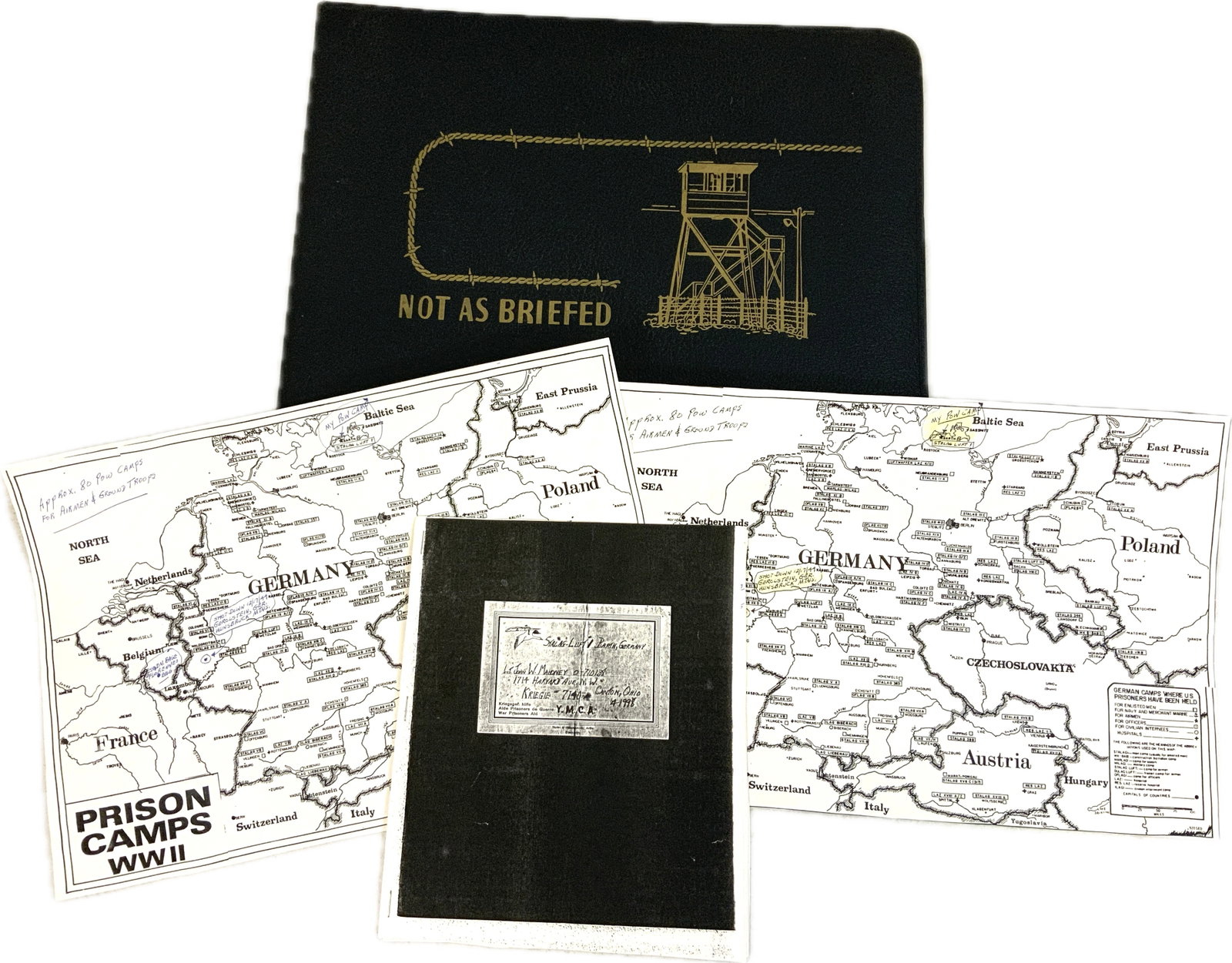 U.S. WWII PRISONERS OF WAR RELATED EPHEMERA (1 of 11)