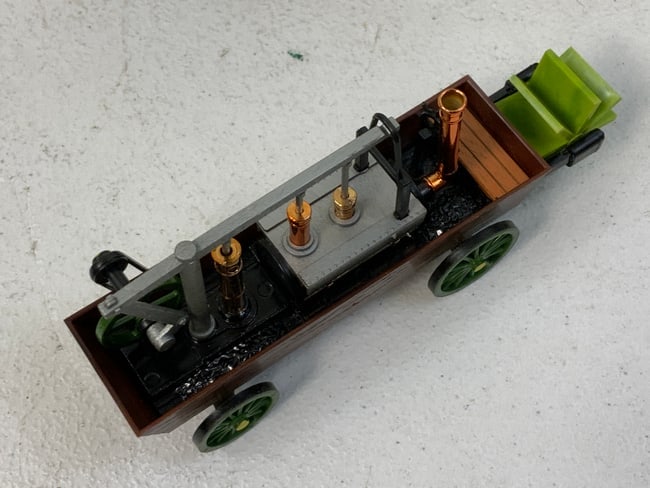 BRUMM ITALY OLD FIRE ENGINE MODEL WITH ORIGINAL BOX - 4