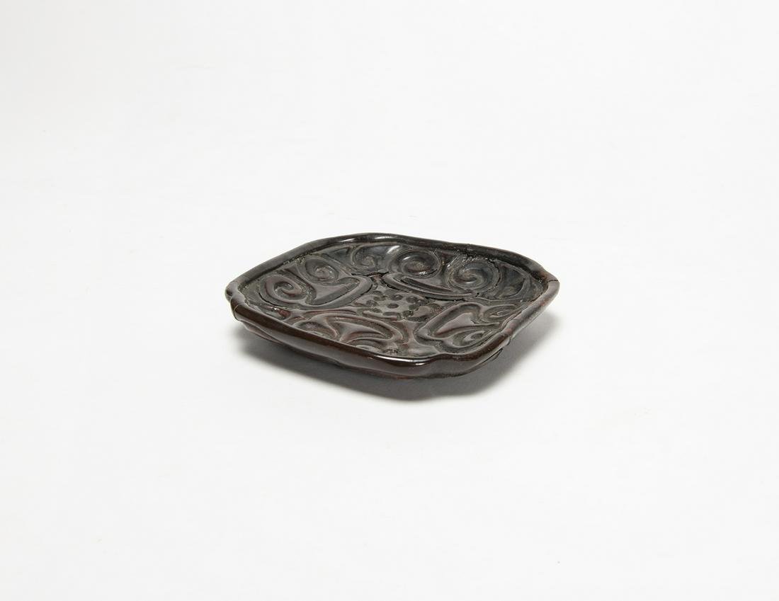 A Chinese Tixi Lacquer Dish (1 of 4)