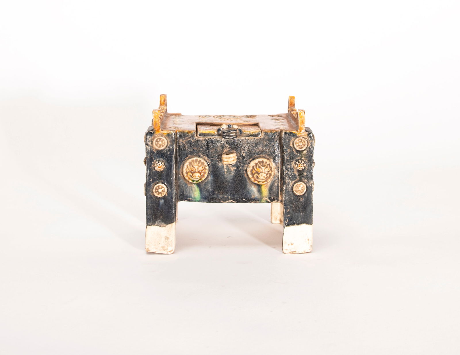 A Chinese Sancai Box (1 of 4)