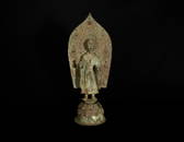 A Chinese Bronze Buddha Statue