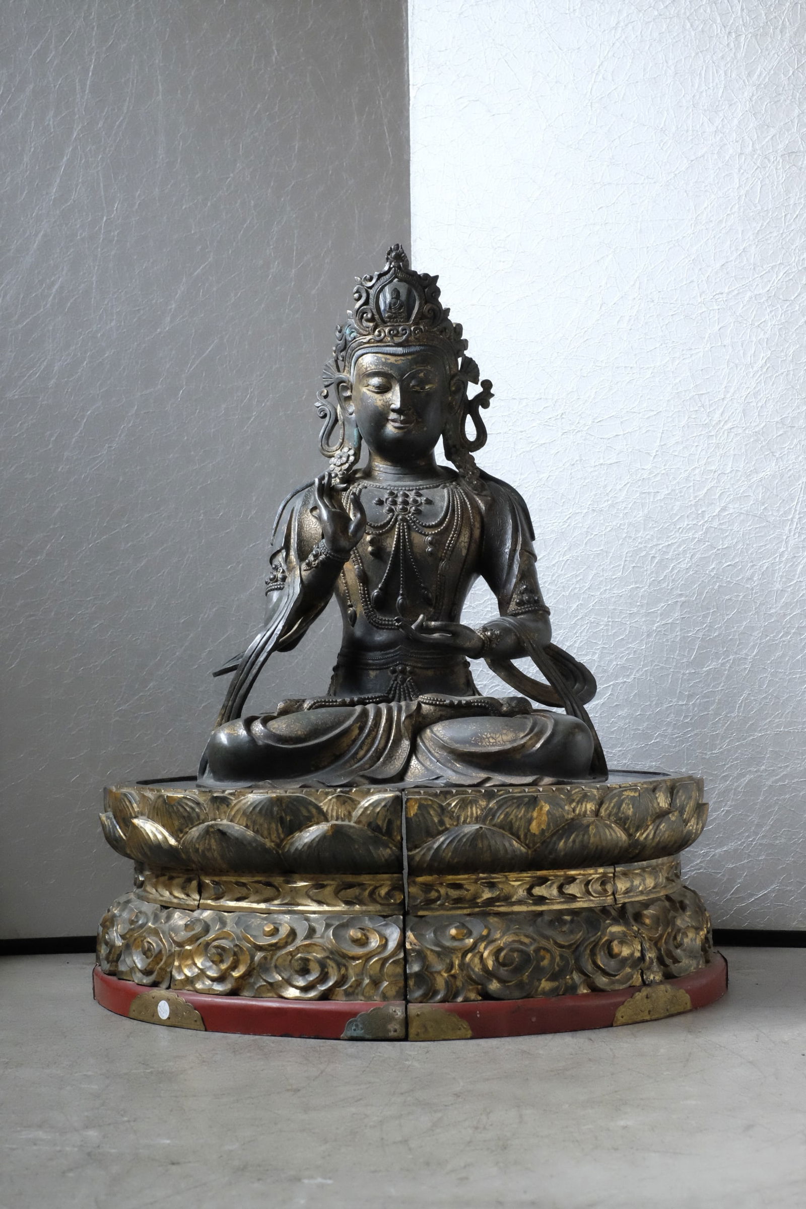 A Chinese Bronze Amogha-siddhi Buddha (1 of 10)