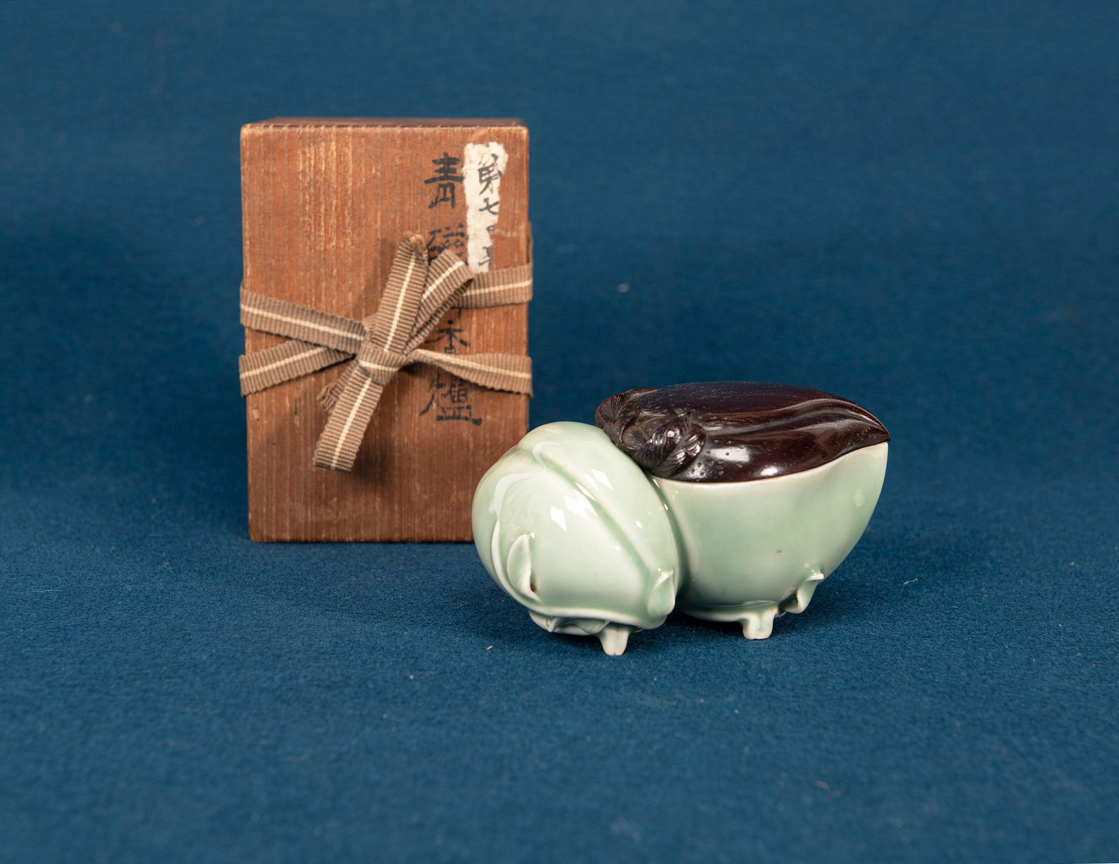 A Chinese Celadon Glazed Censer (1 of 5)