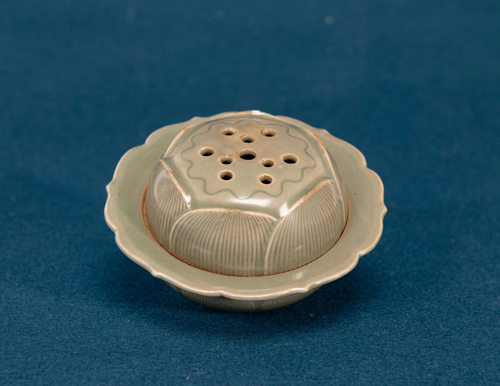 A Chinese Celadon Glazed Censer (1 of 5)