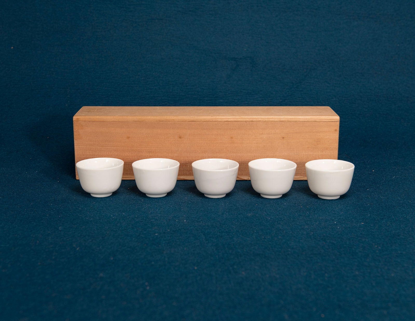 Five Chinese Dehua Ware Cups (1 of 4)