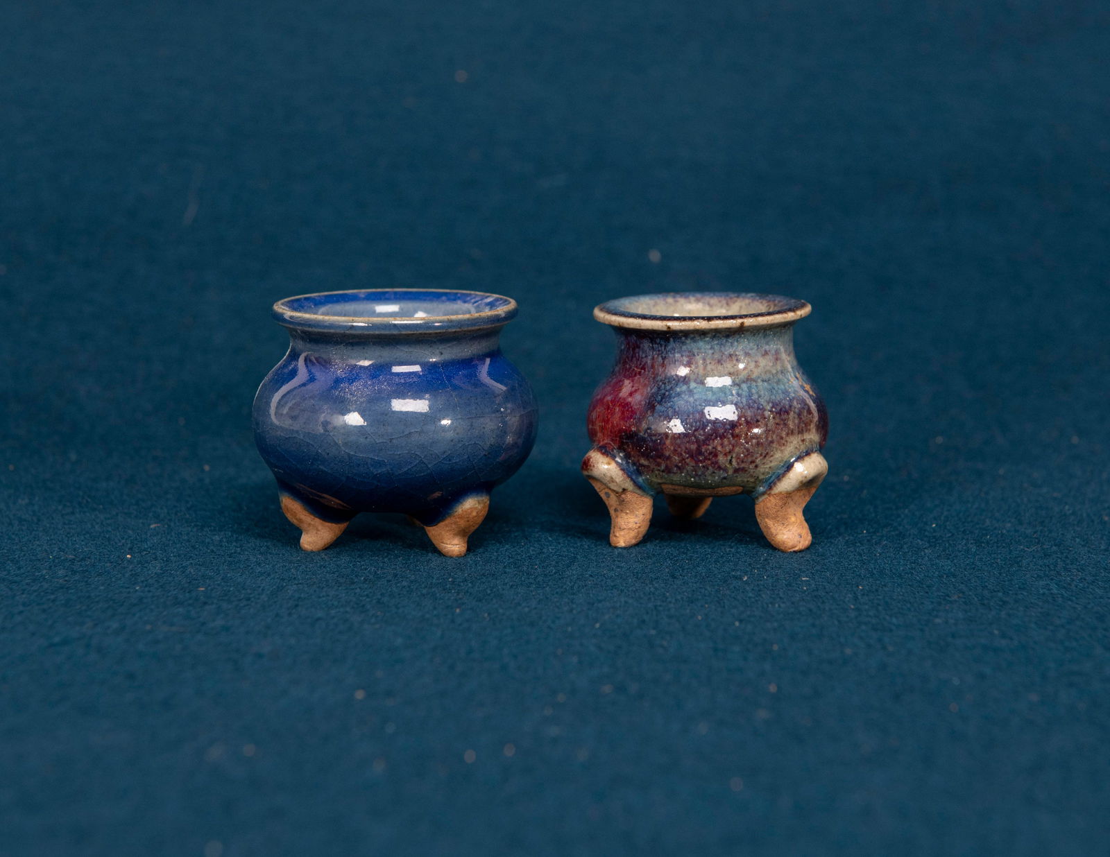 Two Chinese Jun Ware Censers (1 of 4)