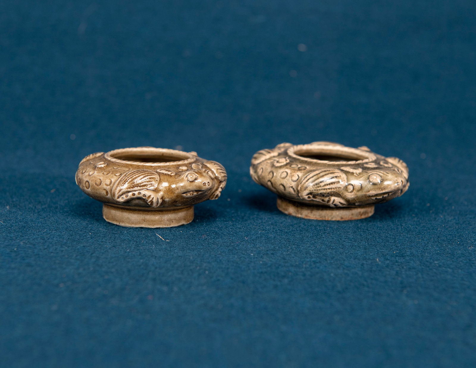 Two Chinese Yue Ware Water Pots (1 of 4)