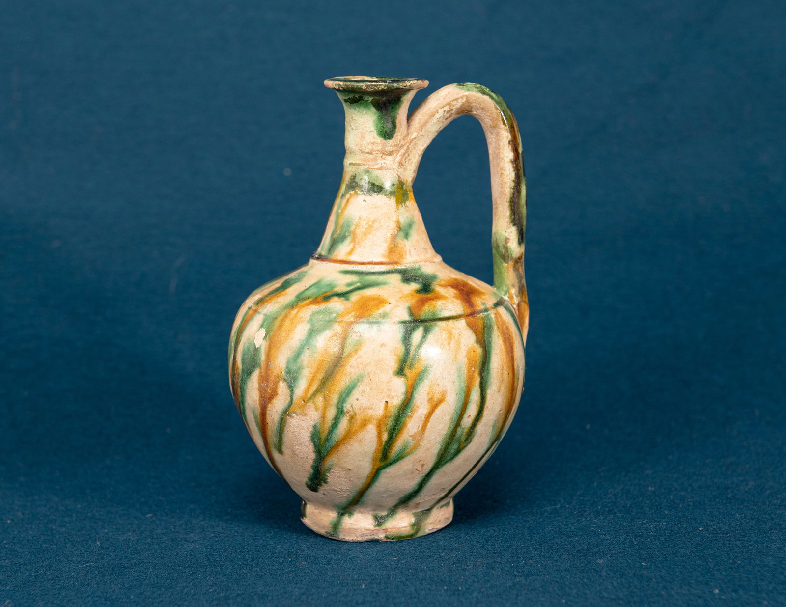 A Chinese Sancai Glazed Ewer (1 of 5)