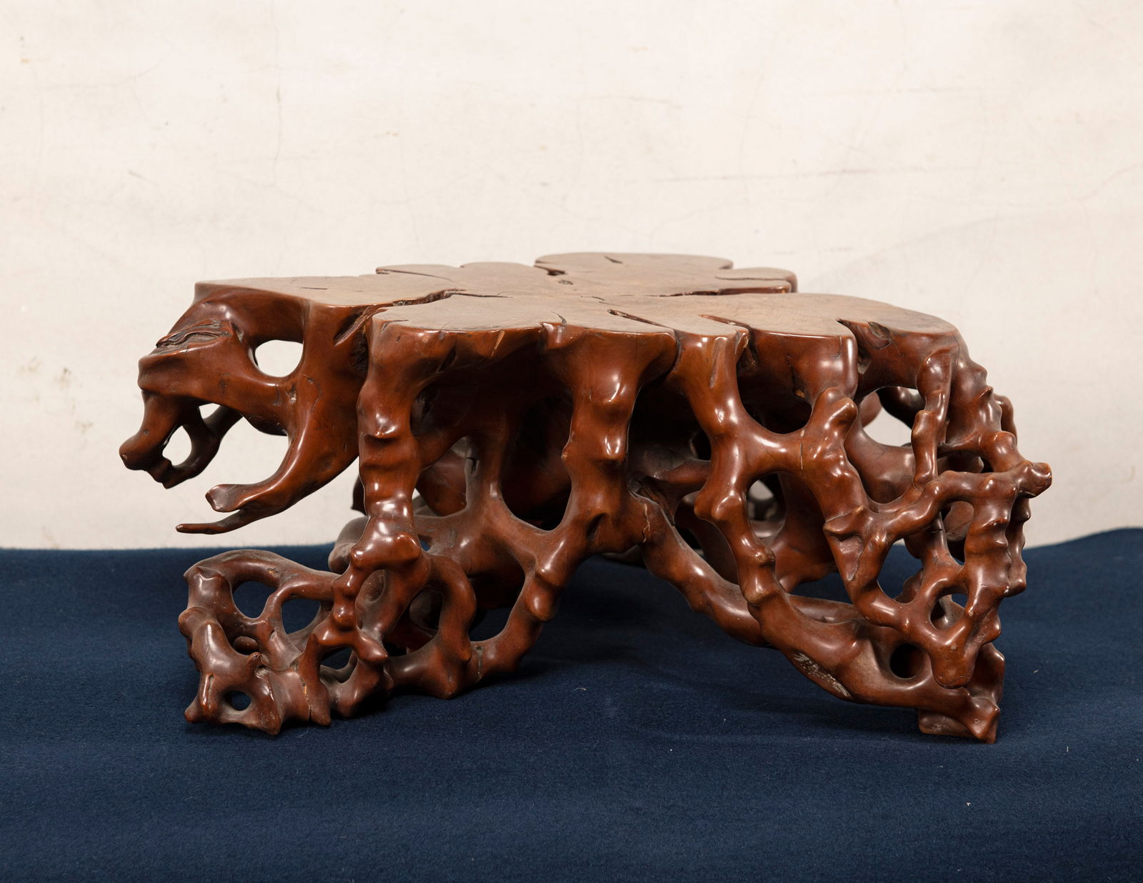 A Chinese Boxwood Stand (1 of 5)