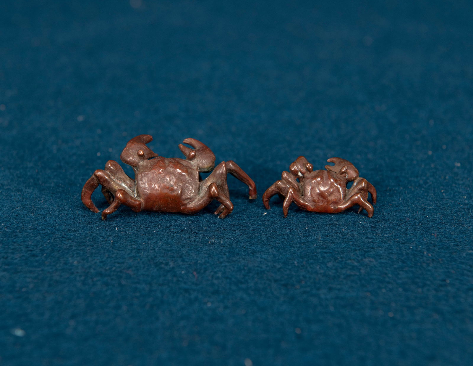 Two Japanese Bronze Crabs (1 of 4)