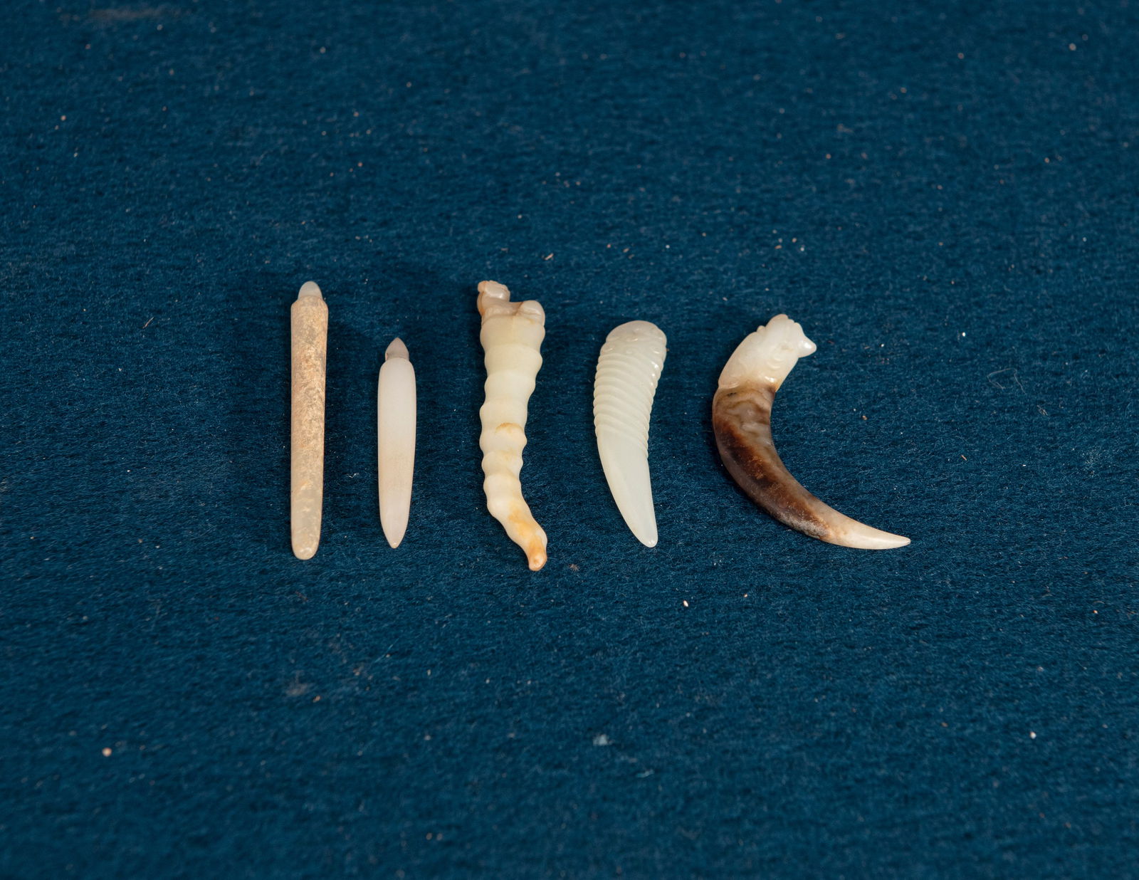 Five Chinese Jades: L:6.7