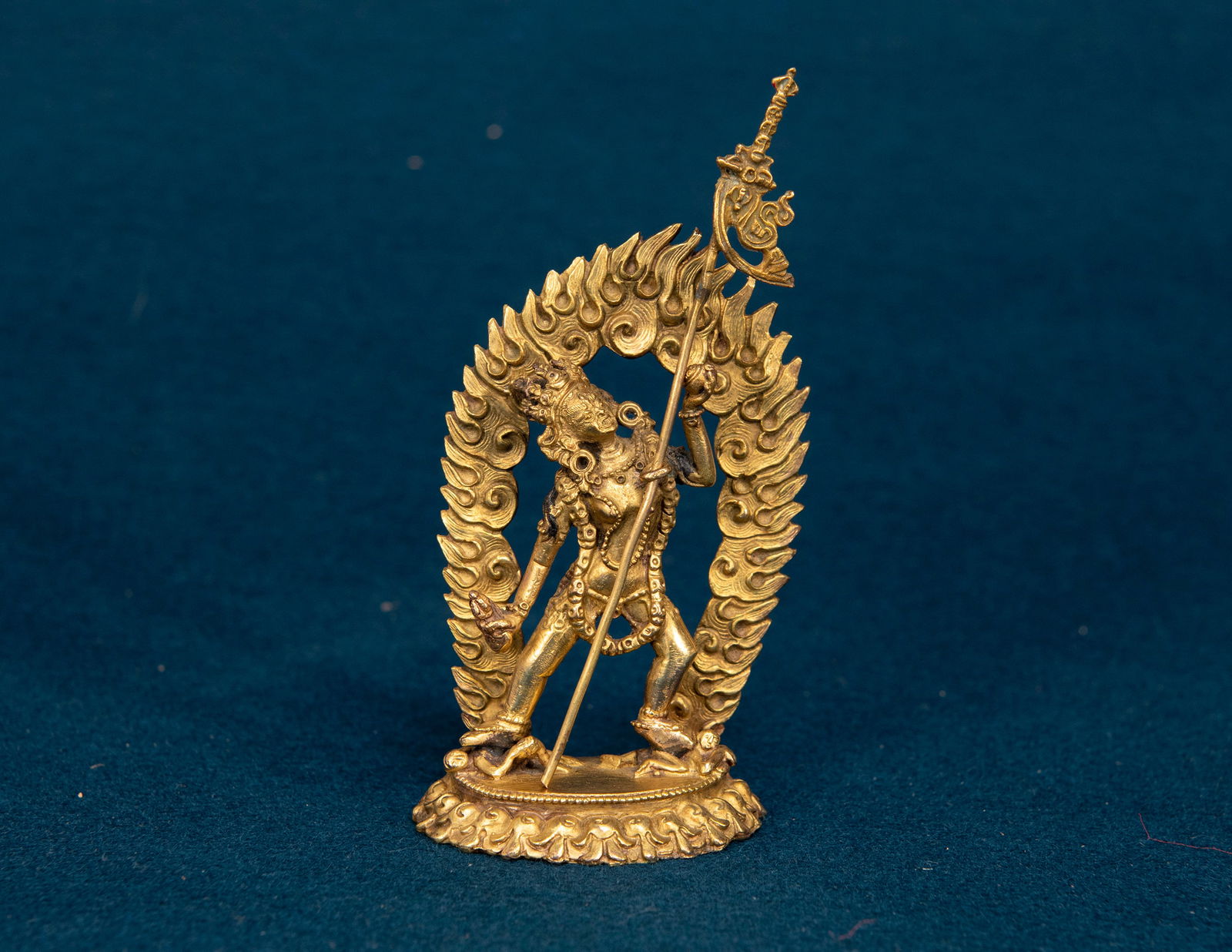 A Chinese Gilt-Bronze Vajravarahi (1 of 5)