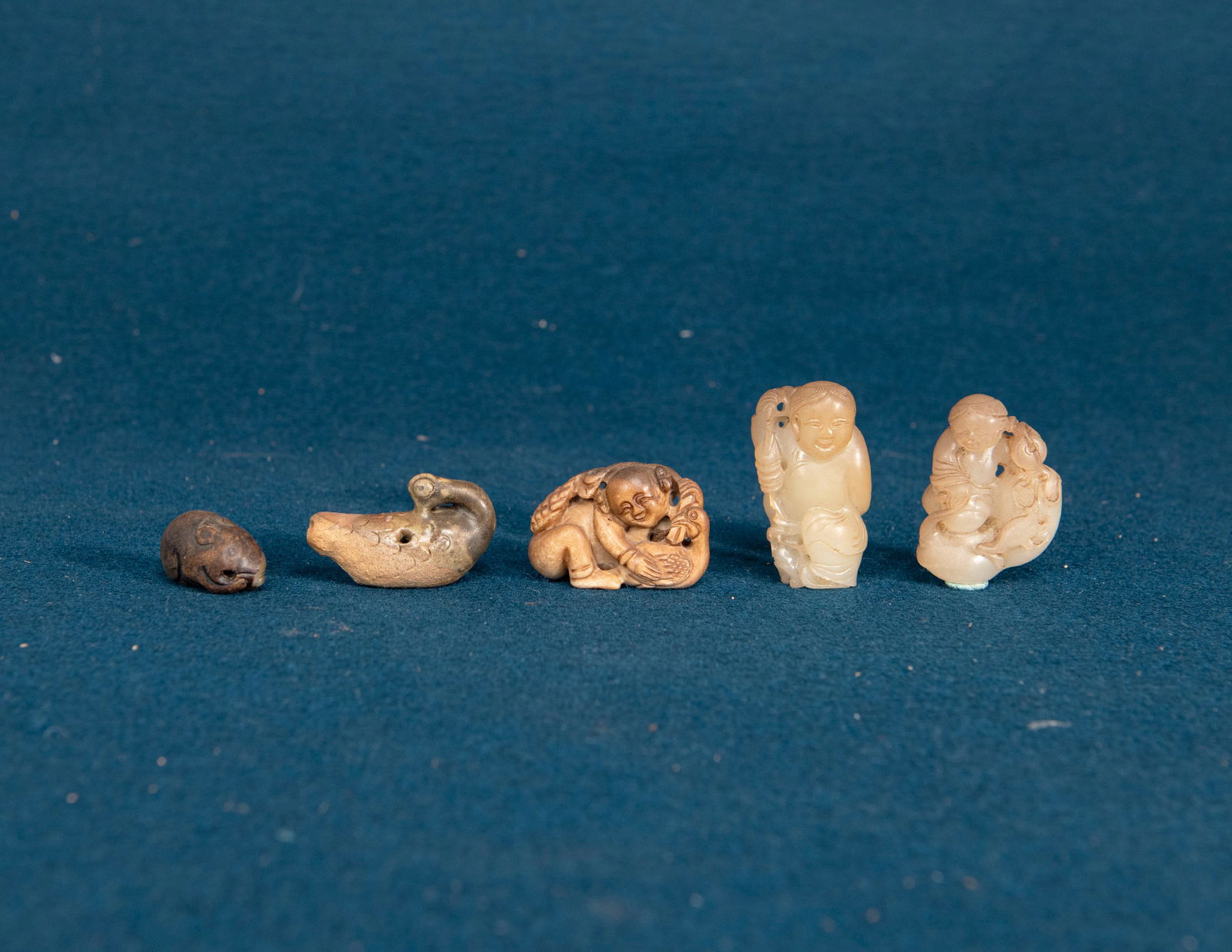 Five Chinese Jade Pendants (1 of 7)