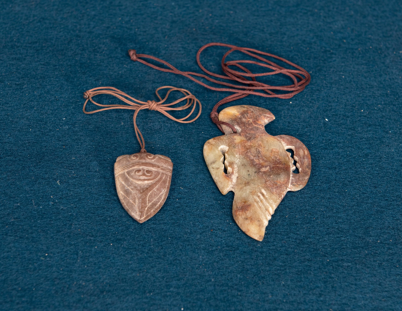 Two Chinese Jade Pendants (1 of 9)