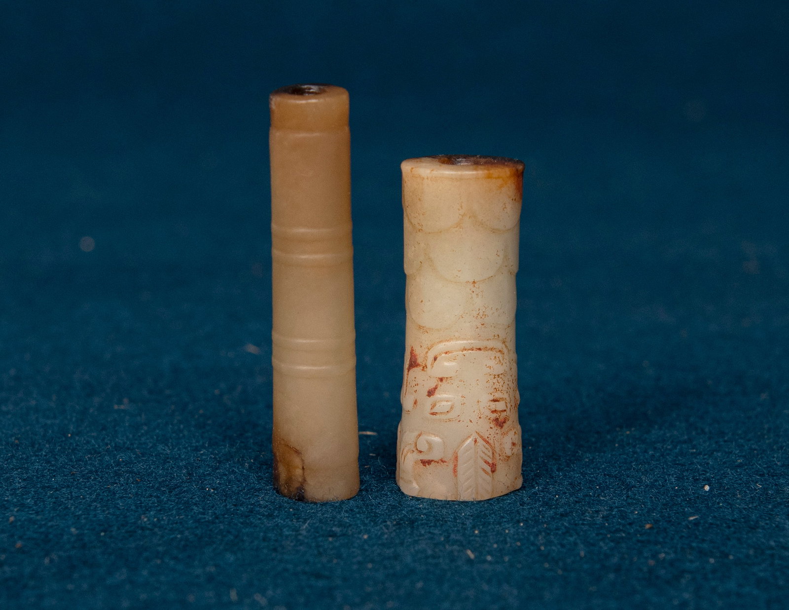 Two Chinese Jade Le Ornamants (1 of 6)