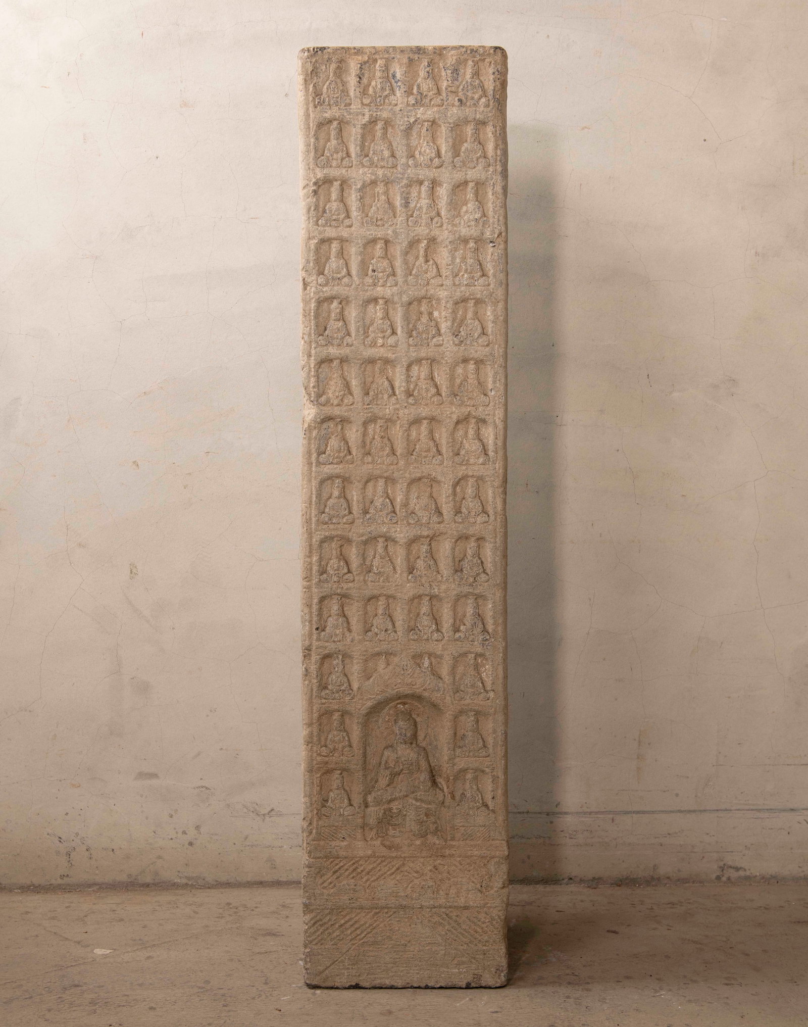 A Chinese Stone Carved Pillar (1 of 6)
