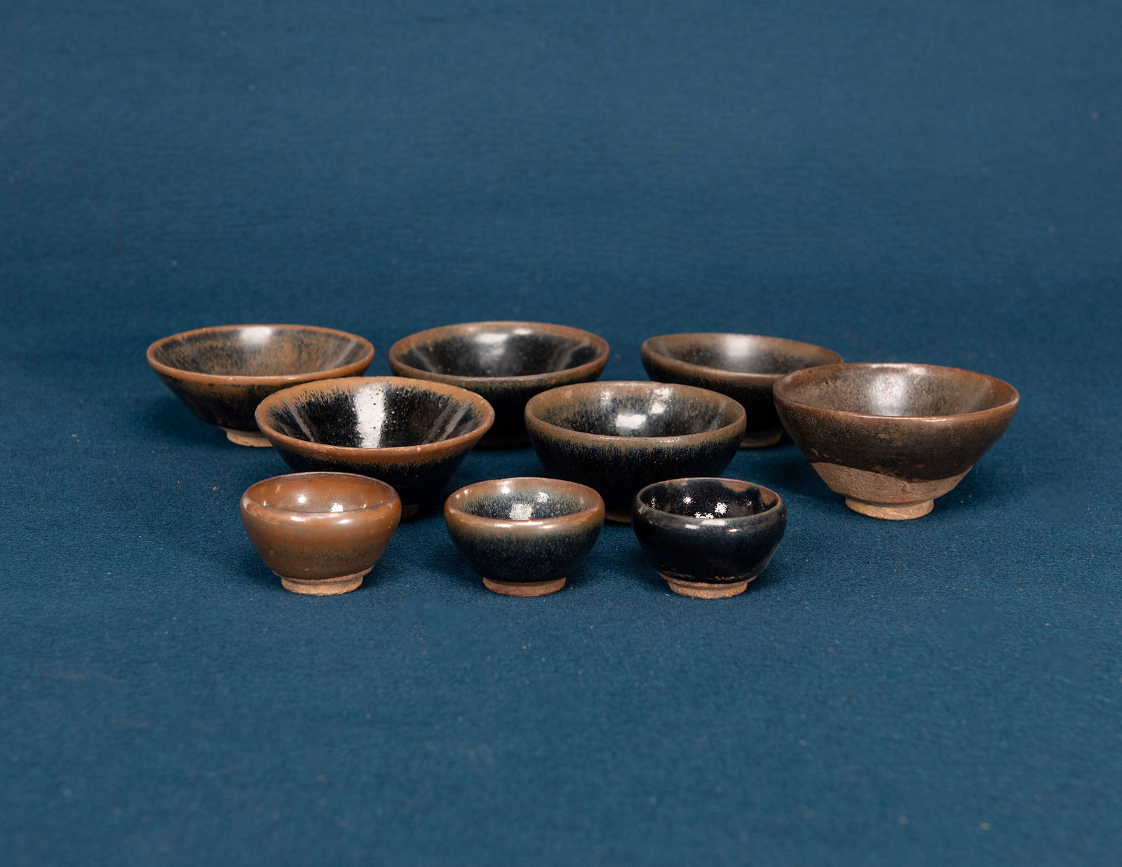 Nine Chinese Jian Ware Bowls (1 of 7)