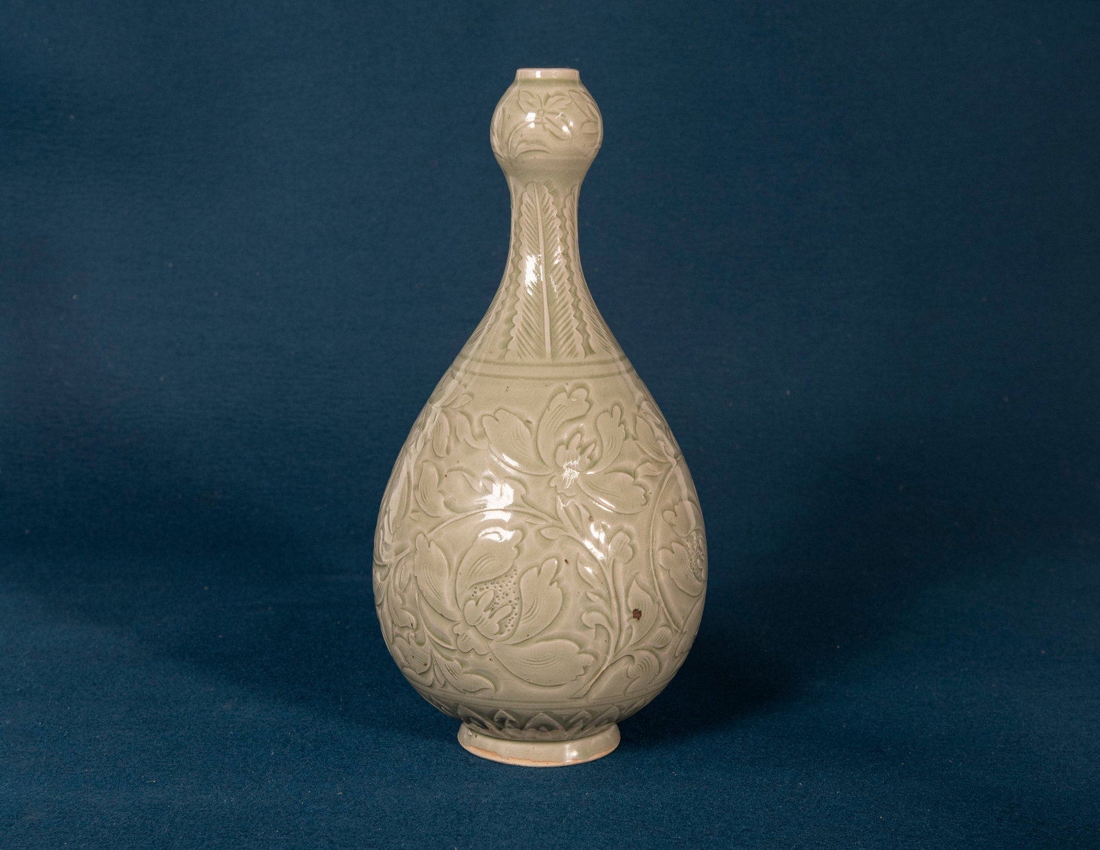 A Chinese Yaozhou Ware Floral Vase (1 of 5)