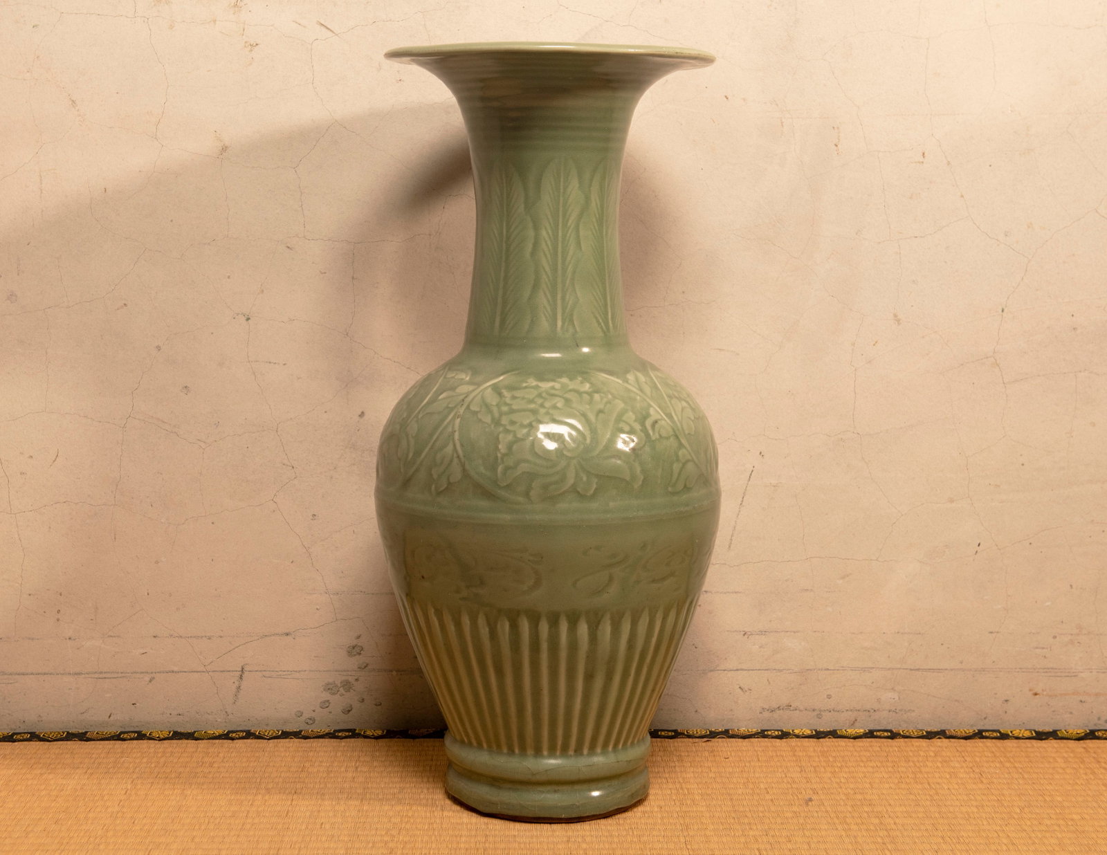 A Chinese Longquan Ware Vase (1 of 5)