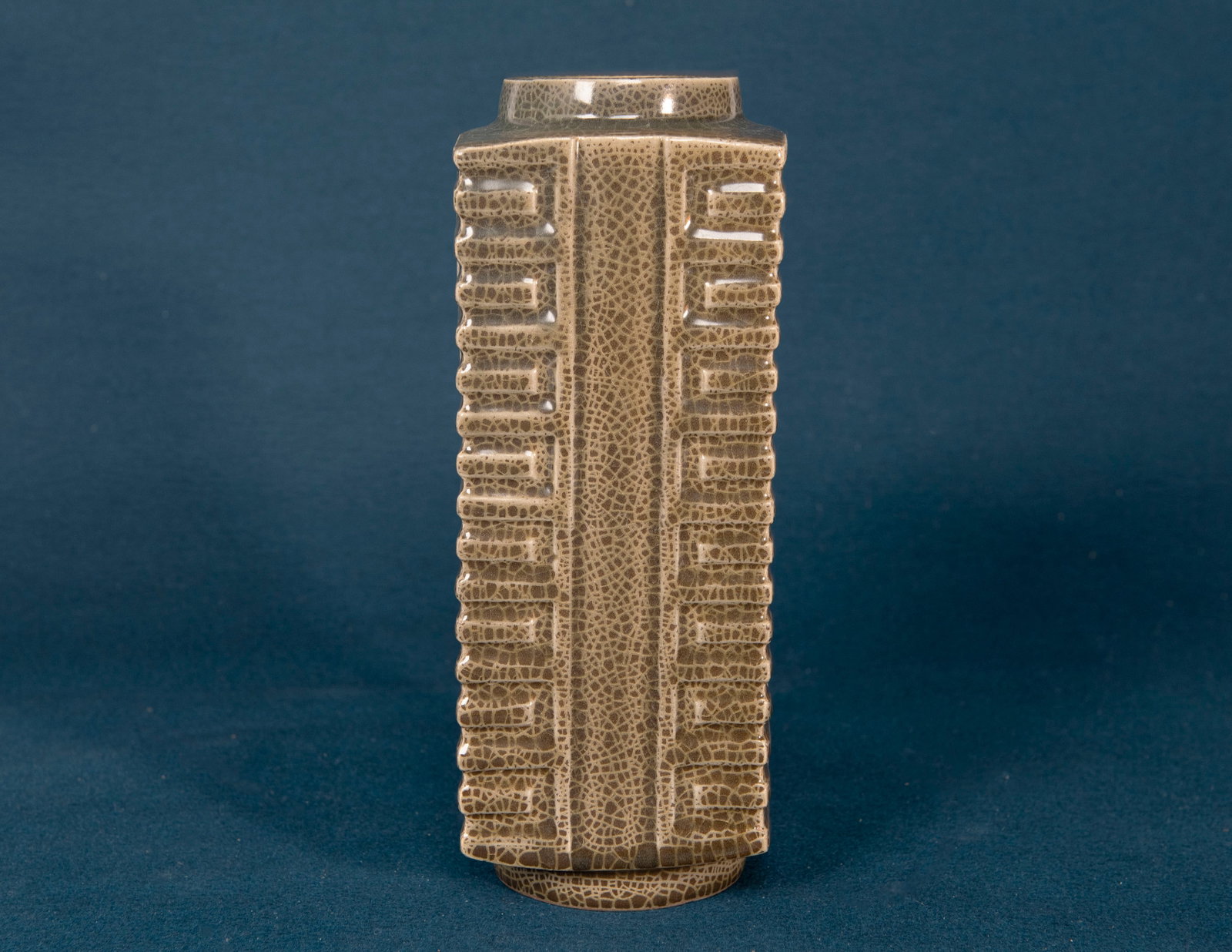 A Chinese Xikou Ware Vase: H:26.7cm