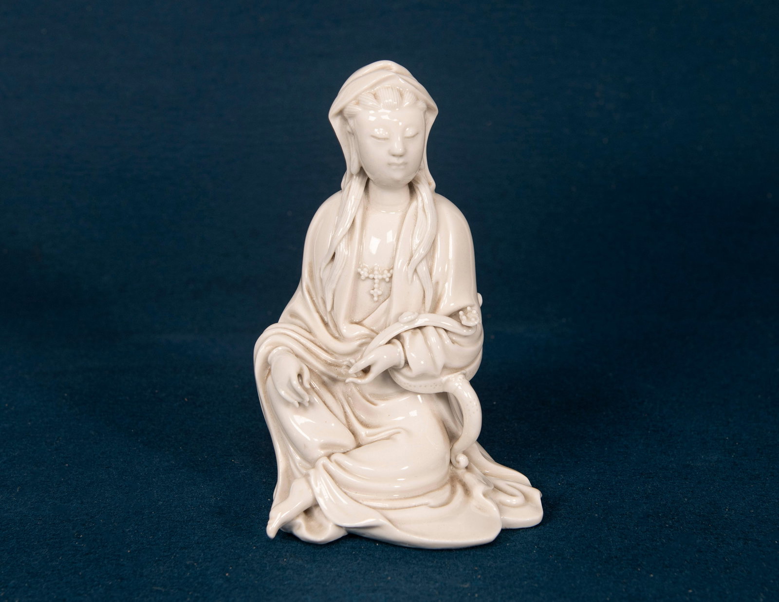 A Chinese Dehua Ware Glazed Guanyin (1 of 6)