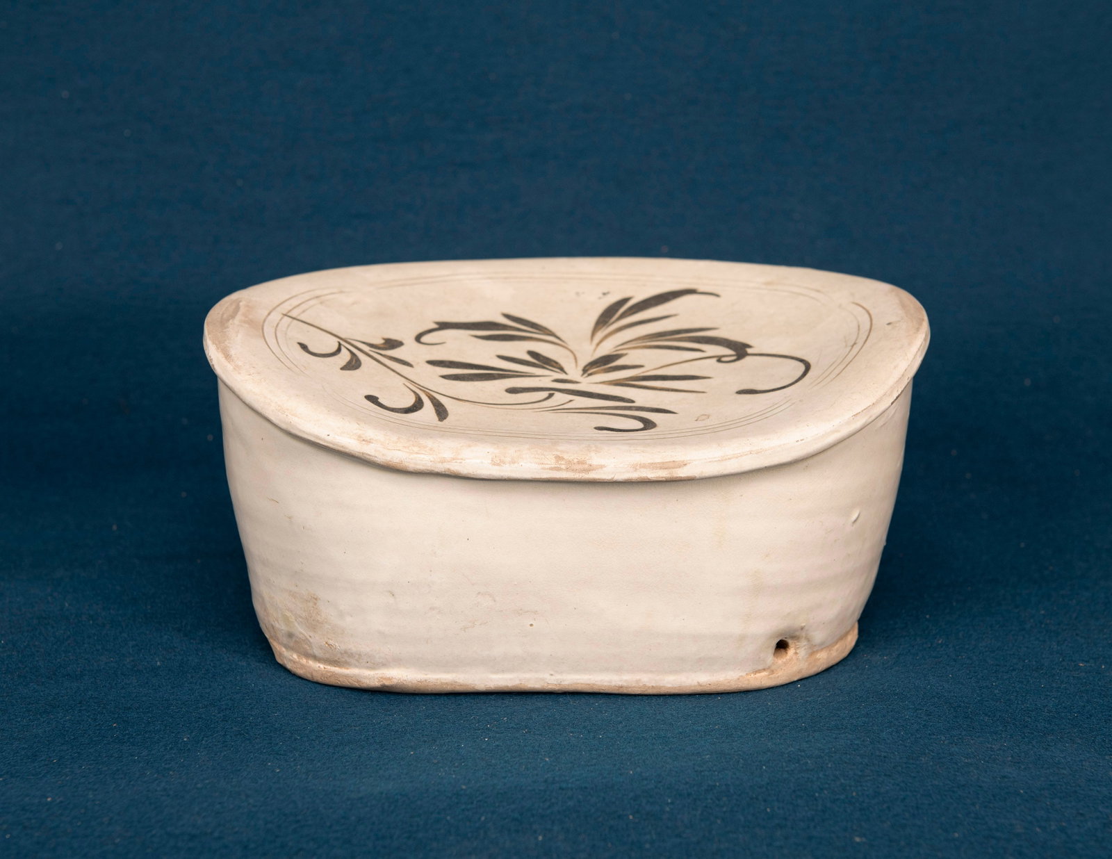 A Chinese Cizhou Ware Pillow: H:13cm