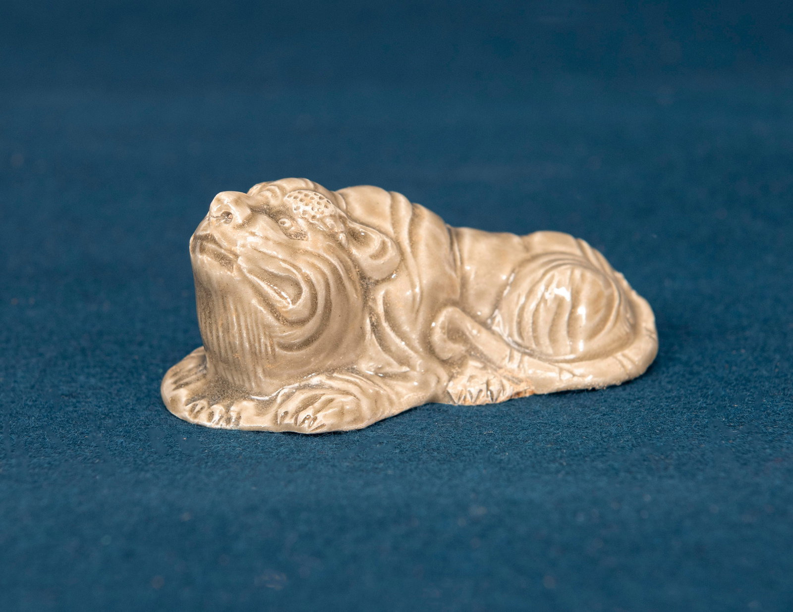 A Chinese Yaozhou Ware Lion: W:9.2cm