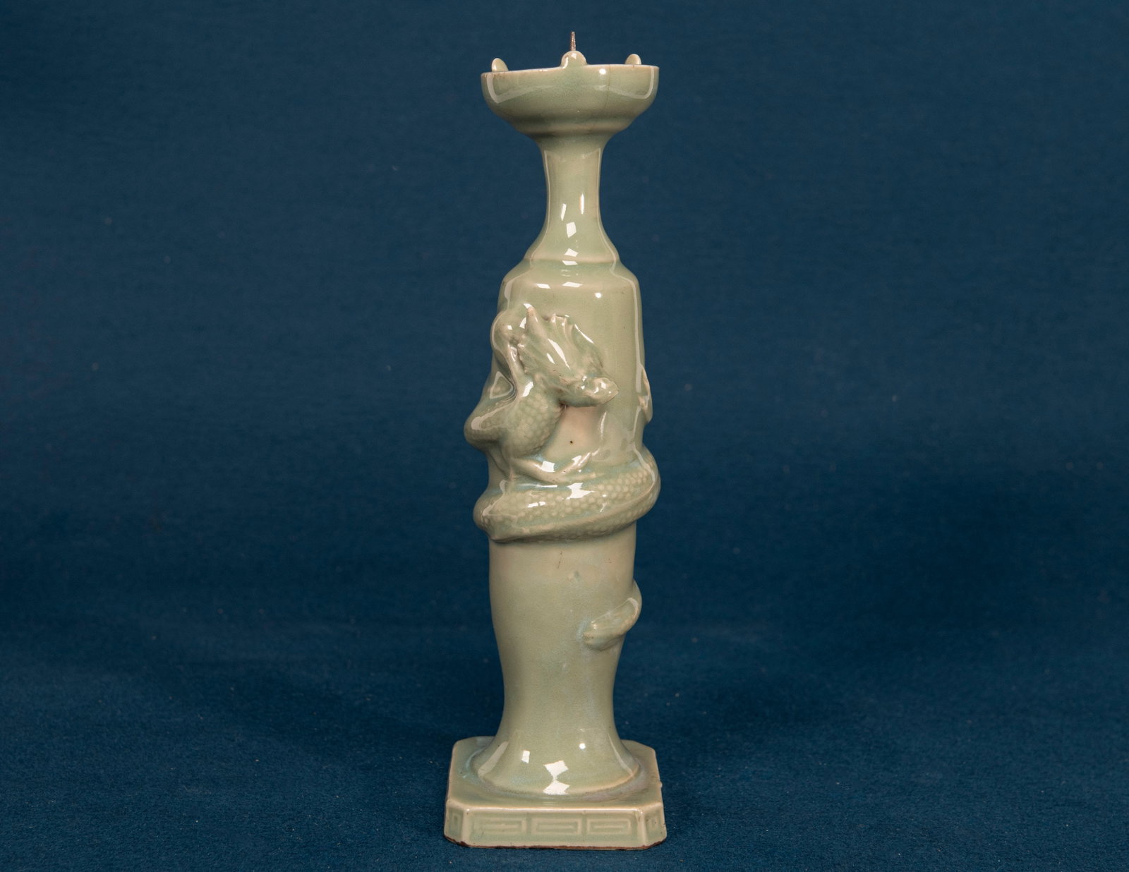 A Chinese Longquan Ware Candlestick (1 of 5)