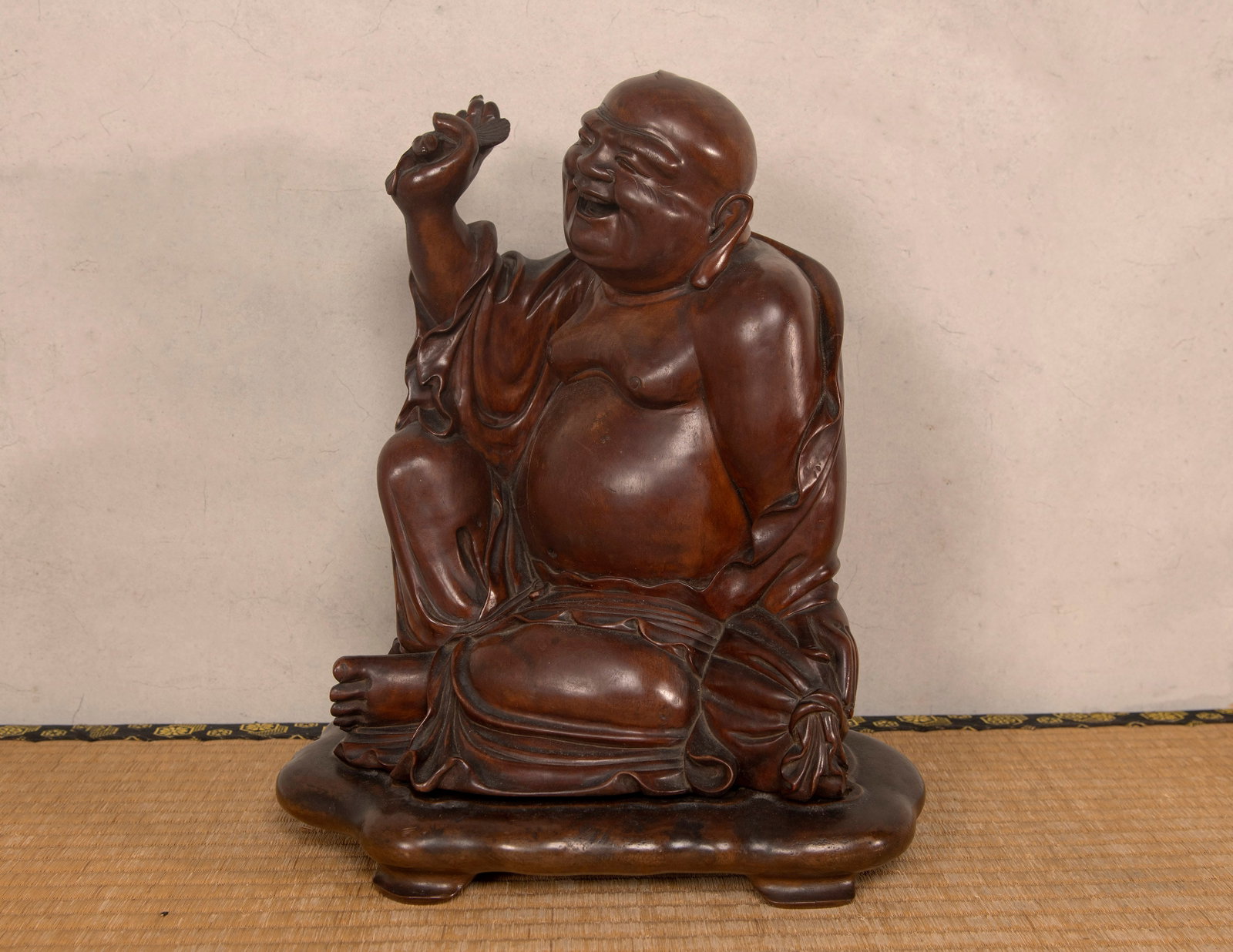 A Chinese Wooden Buddha (1 of 6)