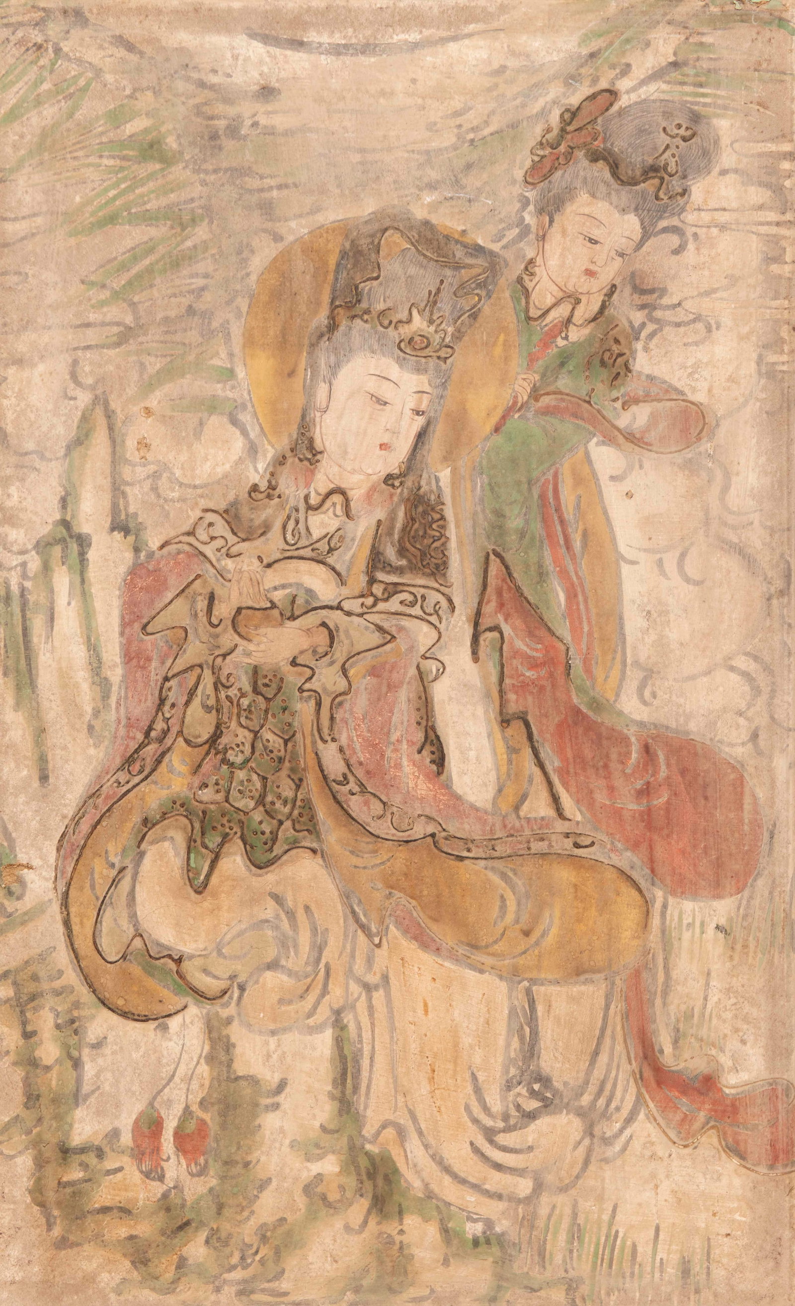 A Chinese Guyanyin Painting (1 of 6)