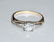 DECO 14KT YELLOW AND WHITE GOLD OLD MINER DIAMOND RING - 3