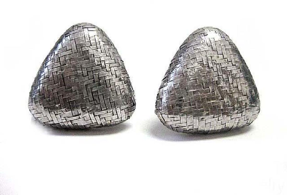 TIFFANY DESIGNER STERLING EARRINGS BY ANGELA CUMMINGS (1 of 3)