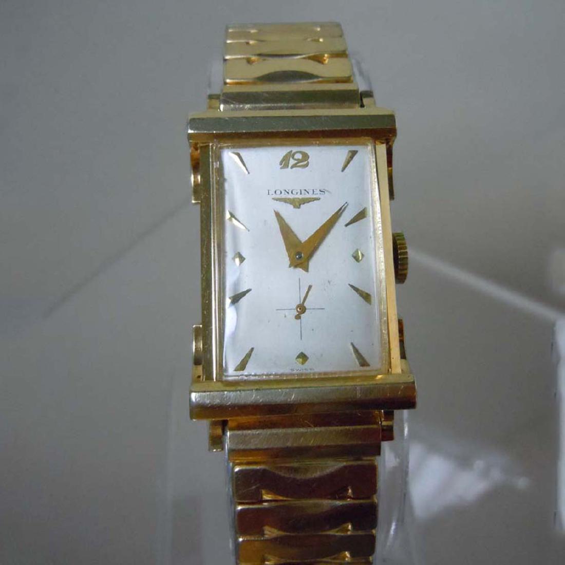ART DECO LONGINES 14Kt GOLD MEN'S WRISTWATCH CIRCA (1 of 6)