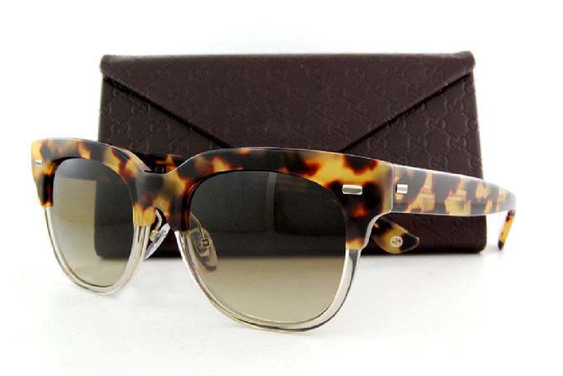 GUCCI SUNGLASSES 3744/S 3MQ CC HAVANA/BROWN GRADIENT (1 of 5)