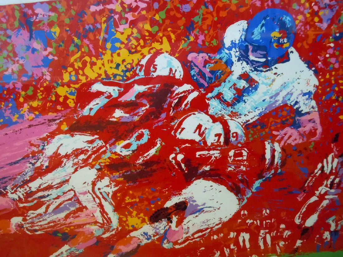LEROY NEIMAN SERIGRAPH NEBRASKA SUITE FOOTBALL NFL