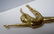 18KT GOLD BALLERINA DANCER BROOCH SATIN POLISHED FINISH - 3