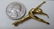 18KT GOLD BALLERINA DANCER BROOCH SATIN POLISHED FINISH - 5