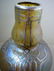 SILVER OVERLAY LOETZ PAPILLON OIL SPOT ART GLASS VASE - 11
