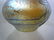 SILVER OVERLAY LOETZ PAPILLON OIL SPOT ART GLASS VASE - 6