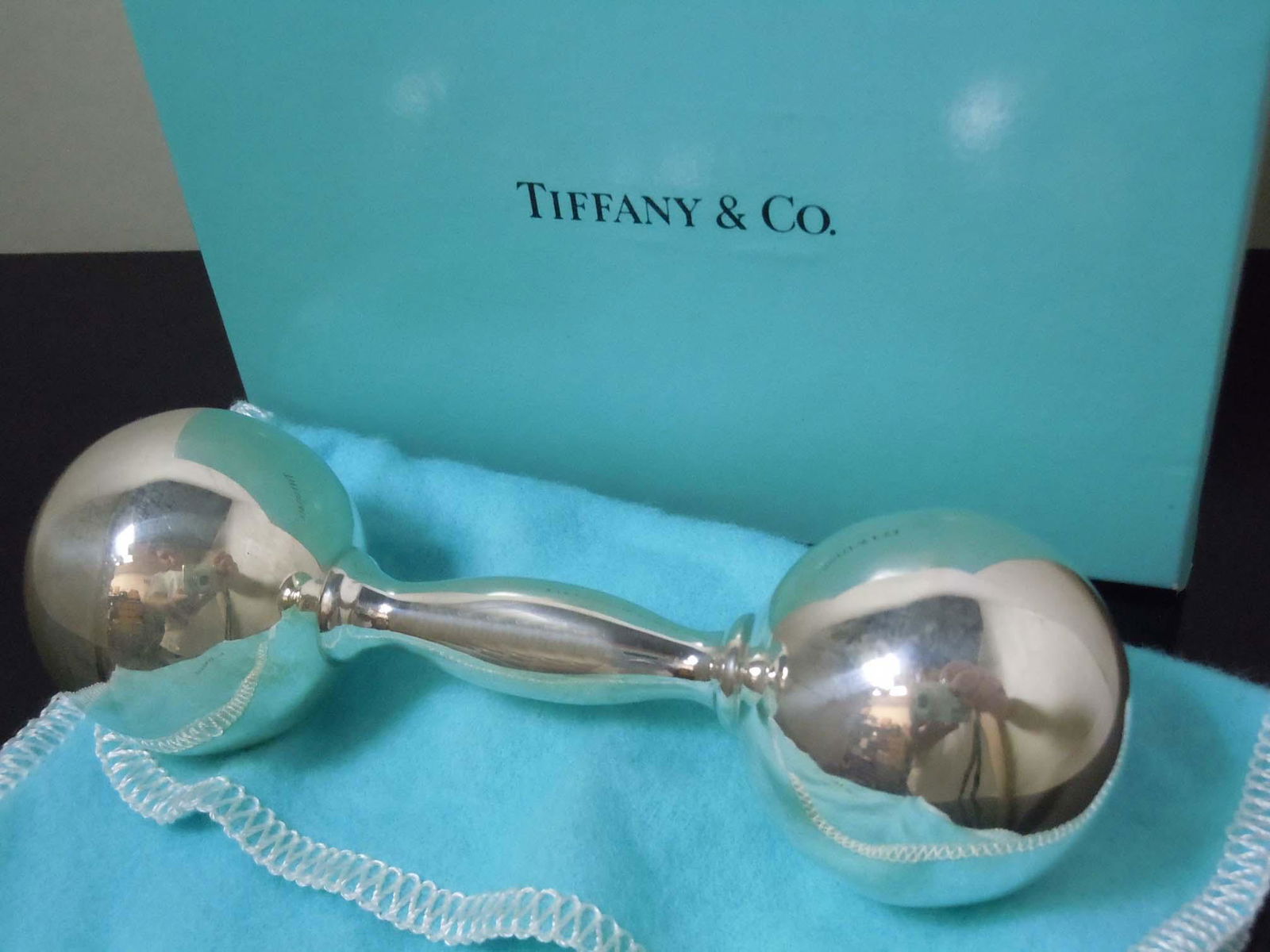 tiffany baby rattle price
