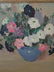 ARRAH LEE GAUL FLORAL STILL LIFE OIL PAINTING, PETUNIAS - 2