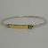 18K GOLD SILVER CARTIER TENSION BANGLE BRACELET - 4
