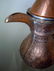 19c ISLAMIC ARABIC ANTIQUE COPPER DALLAH COFFEE POT - 5