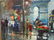 ANTOINE BLANCHARD ARC DE TRIOMPHE CHAMPS ELYSEES OIL - 4