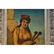 ANTON BRENTANO OIL PAINTING GYPSY GIRL WITH BAGPIPE, - 2