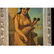 ANTON BRENTANO OIL PAINTING GYPSY GIRL WITH BAGPIPE, - 4